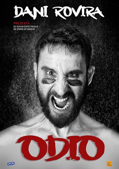 Cartel Odio Dani Rovira